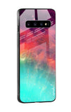 Colorful Aura Glass Case for Samsung Galaxy S10