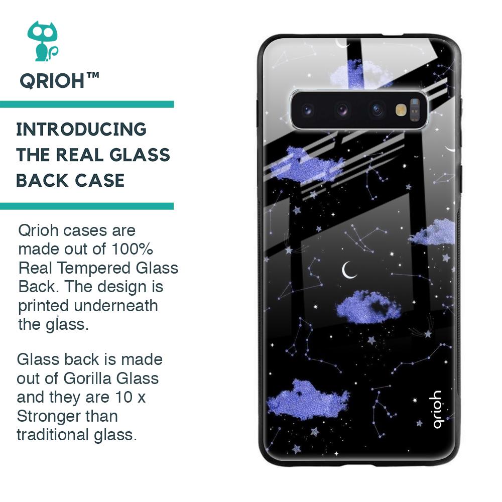 Constellations Glass Case for Samsung Galaxy S10
