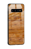 Timberwood Glass Case for Samsung Galaxy S10