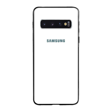 Arctic White Samsung Galaxy S10 Glass Cases & Covers Online