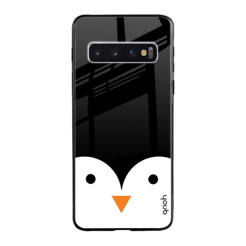 Cute Penguin Samsung Galaxy S10 Glass Cases & Covers Online