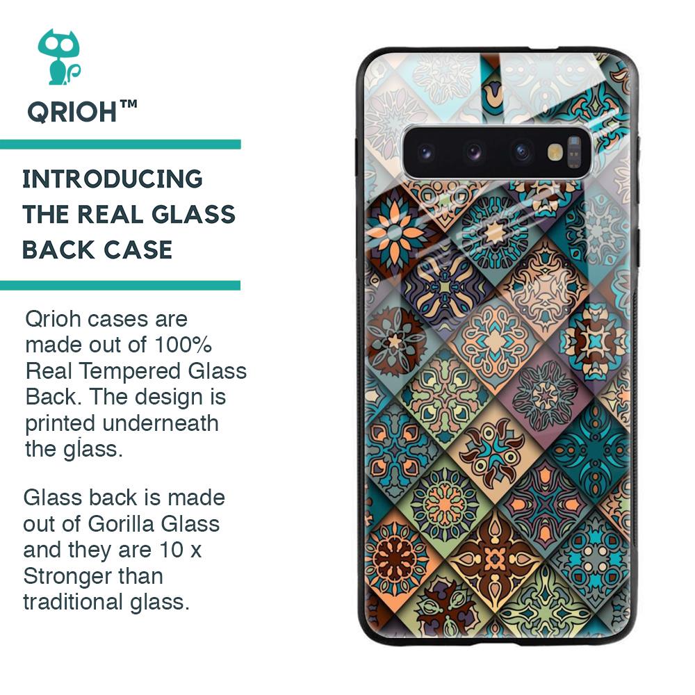 Retro Art Glass case for Samsung Galaxy S10