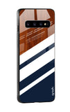 Bold Stripes Glass case for Samsung Galaxy S10