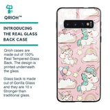 Balloon Unicorn Glass case for Samsung Galaxy S10