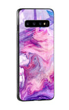 Cosmic Galaxy Glass Case for Samsung Galaxy S10