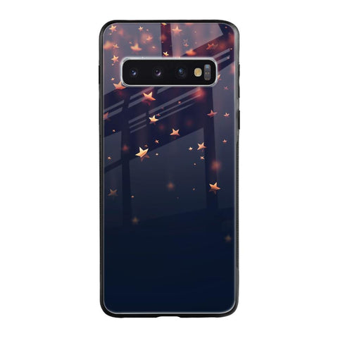 Falling Stars Samsung Galaxy S10 Glass Cases & Covers Online