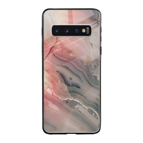 Pink And Grey Marble Samsung Galaxy S10 Glass Cases & Covers Online