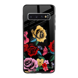 Floral Decorative Samsung Galaxy S10 Glass Cases & Covers Online