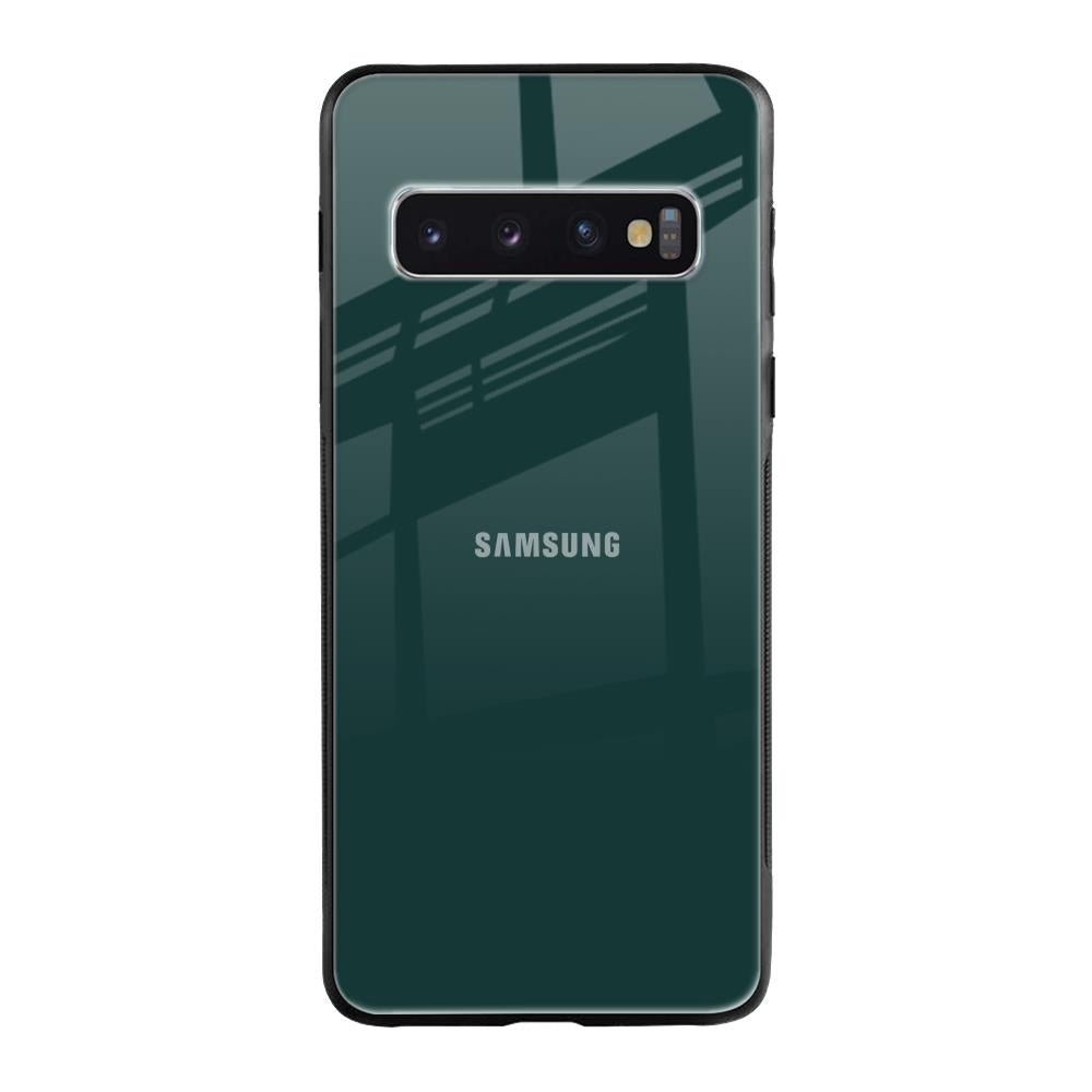Olive Samsung Galaxy S10 Glass Back Cover Online