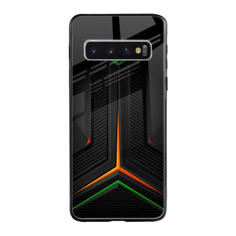 Modern Ultra Chevron Samsung Galaxy S10 Plus Glass Back Cover Online