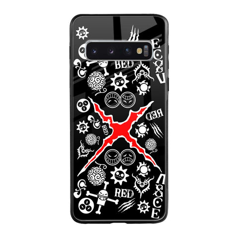 Red Zone Samsung Galaxy S10 Plus Glass Back Cover Online