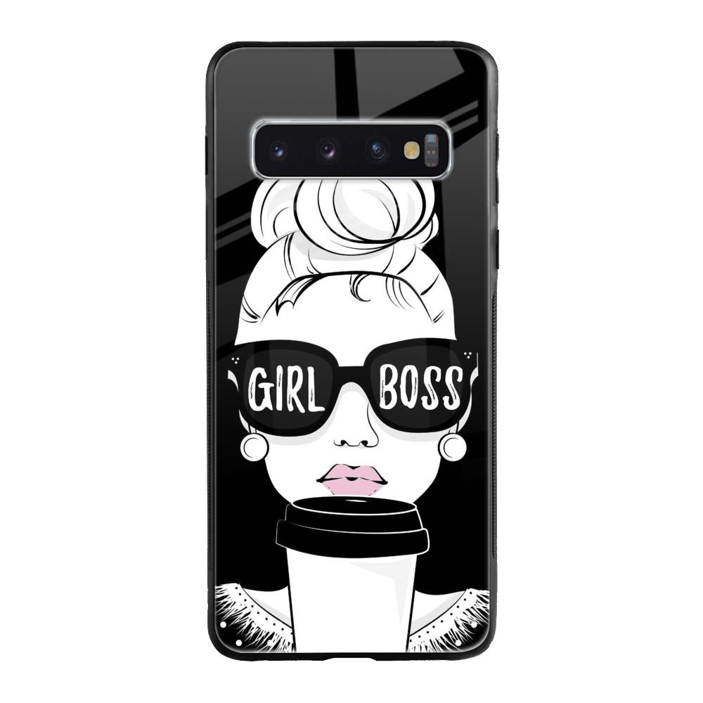 Girl Boss Samsung Galaxy S10 Plus Glass Back Cover Online