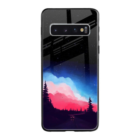 Drive In Dark Samsung Galaxy S10 Plus Glass Back Cover Online