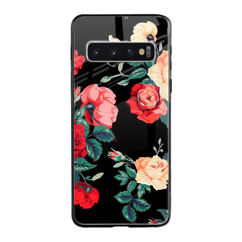 Floral Bunch Samsung Galaxy S10 Plus Glass Back Cover Online