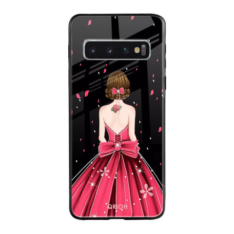 Fashion Princess Samsung Galaxy S10 Plus Glass Back Cover Online