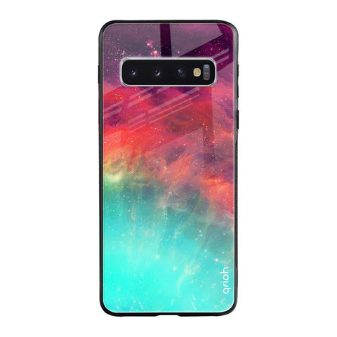 Colorful Aura Samsung Galaxy S10 Plus Glass Cases & Covers Online