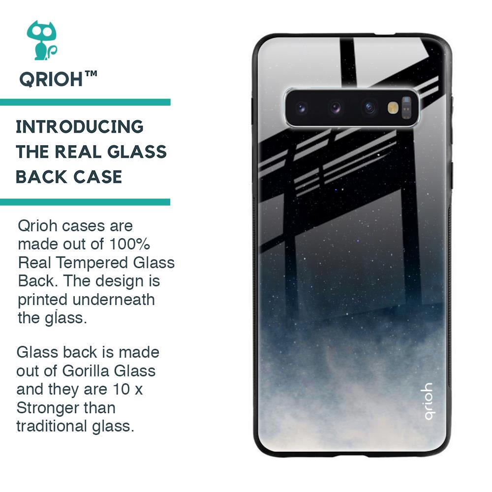 Black Aura Glass Case for Samsung Galaxy S10 Plus