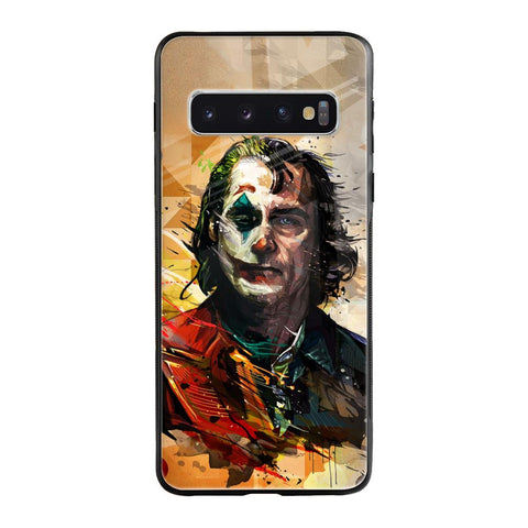 Psycho Villain Samsung Galaxy S10 Plus Glass Cases & Covers Online