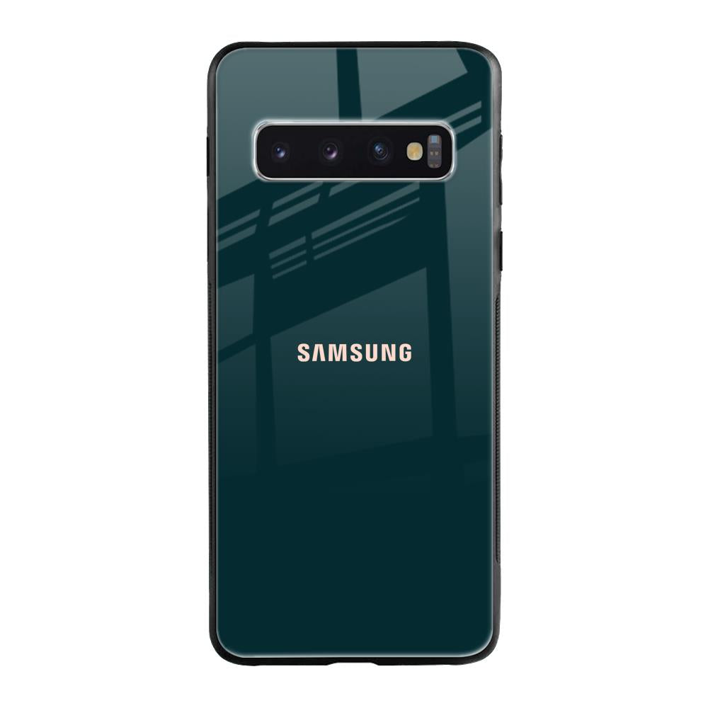 Hunter Green Samsung Galaxy S10 Plus Glass Cases & Covers Online