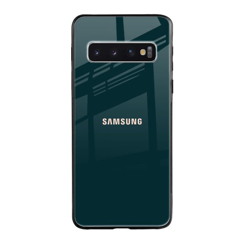 Hunter Green Samsung Galaxy S10 Plus Glass Cases & Covers Online