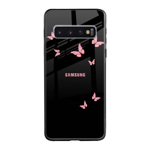 Fly Butterfly Samsung Galaxy S10 Plus Glass Back Cover Online