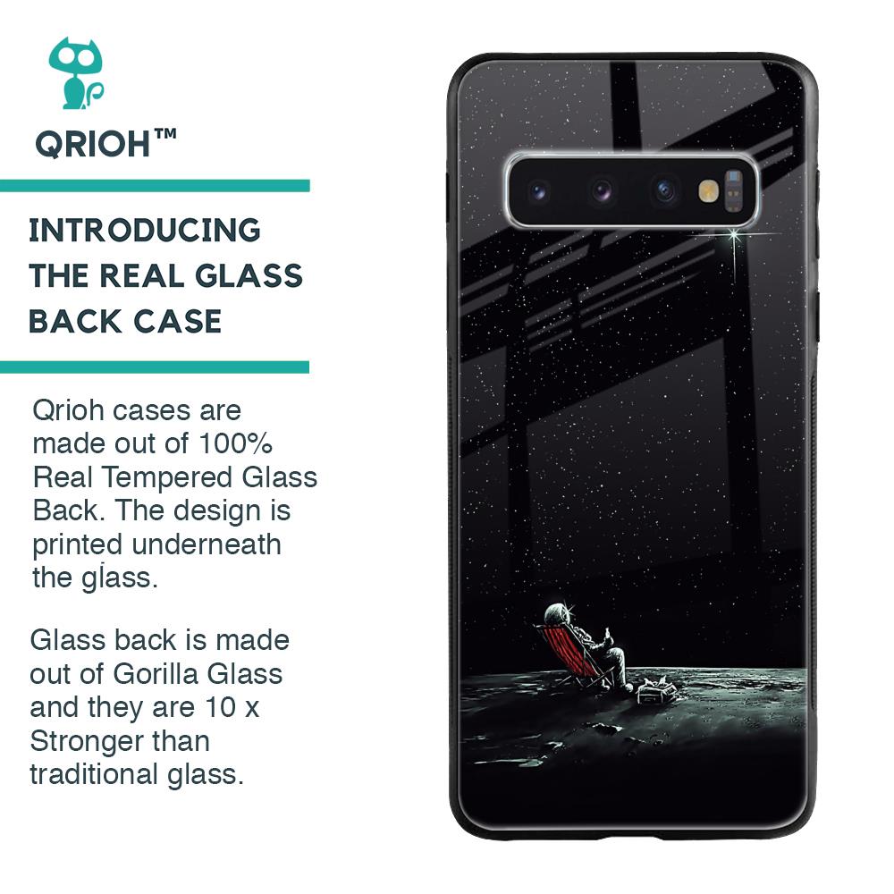 Relaxation Mode On Glass Case For Samsung Galaxy S10 Plus