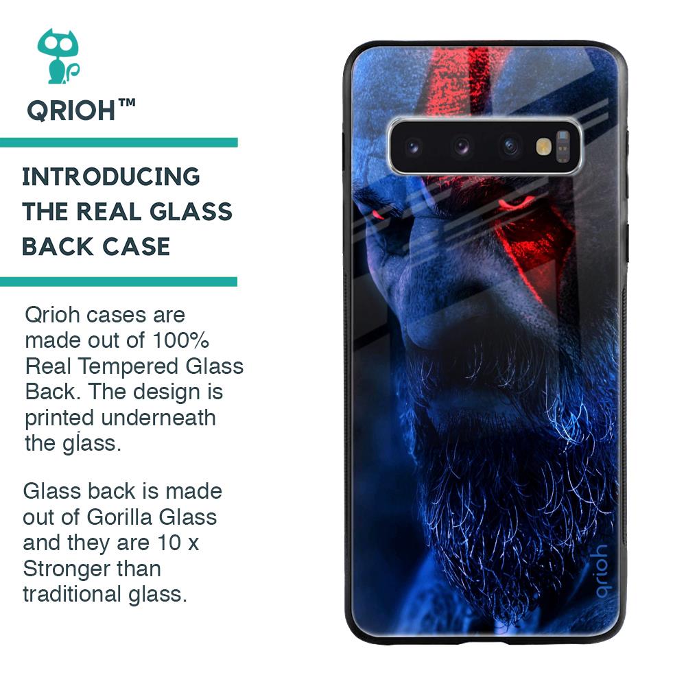God Of War Glass Case For Samsung Galaxy S10 Plus