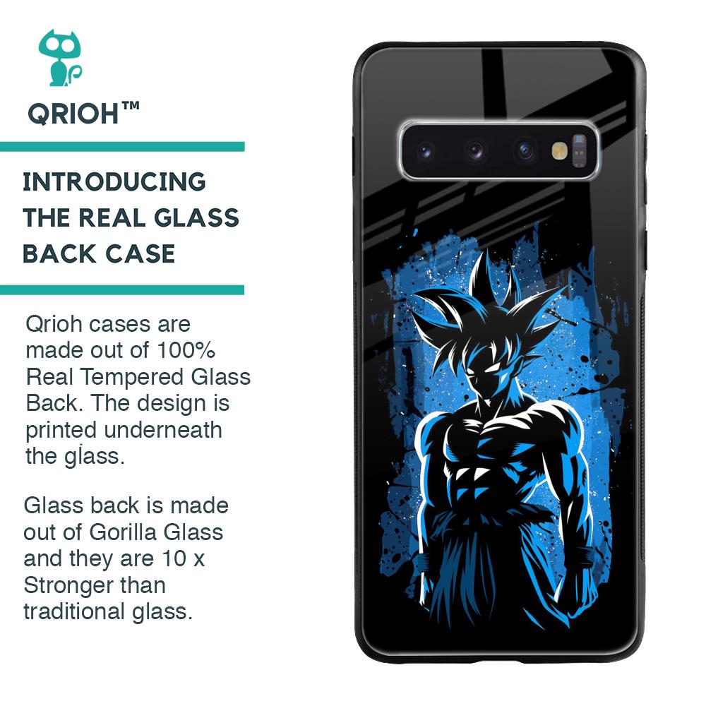 Splatter Instinct Glass Case for Samsung Galaxy S10 Plus