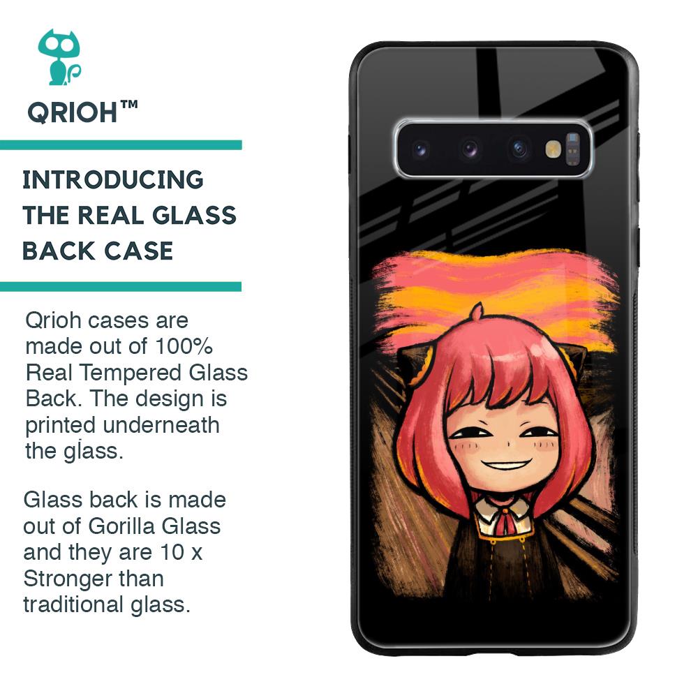 Spy X Family Glass Case for Samsung Galaxy S10 Plus