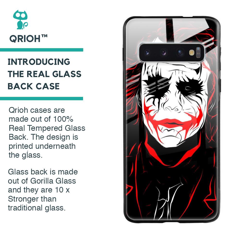 Life In Dark Glass Case For Samsung Galaxy S10 Plus