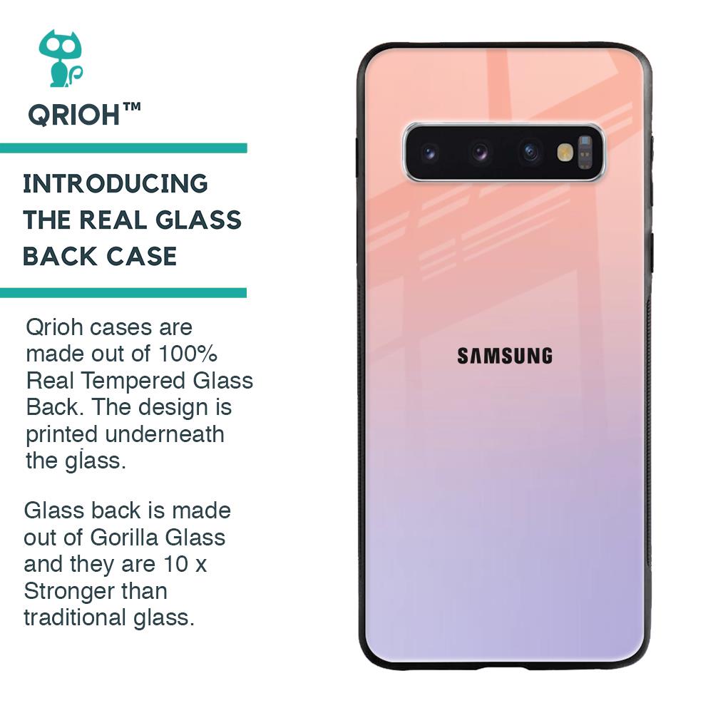 Dawn Gradient Glass Case for Samsung Galaxy S10 Plus