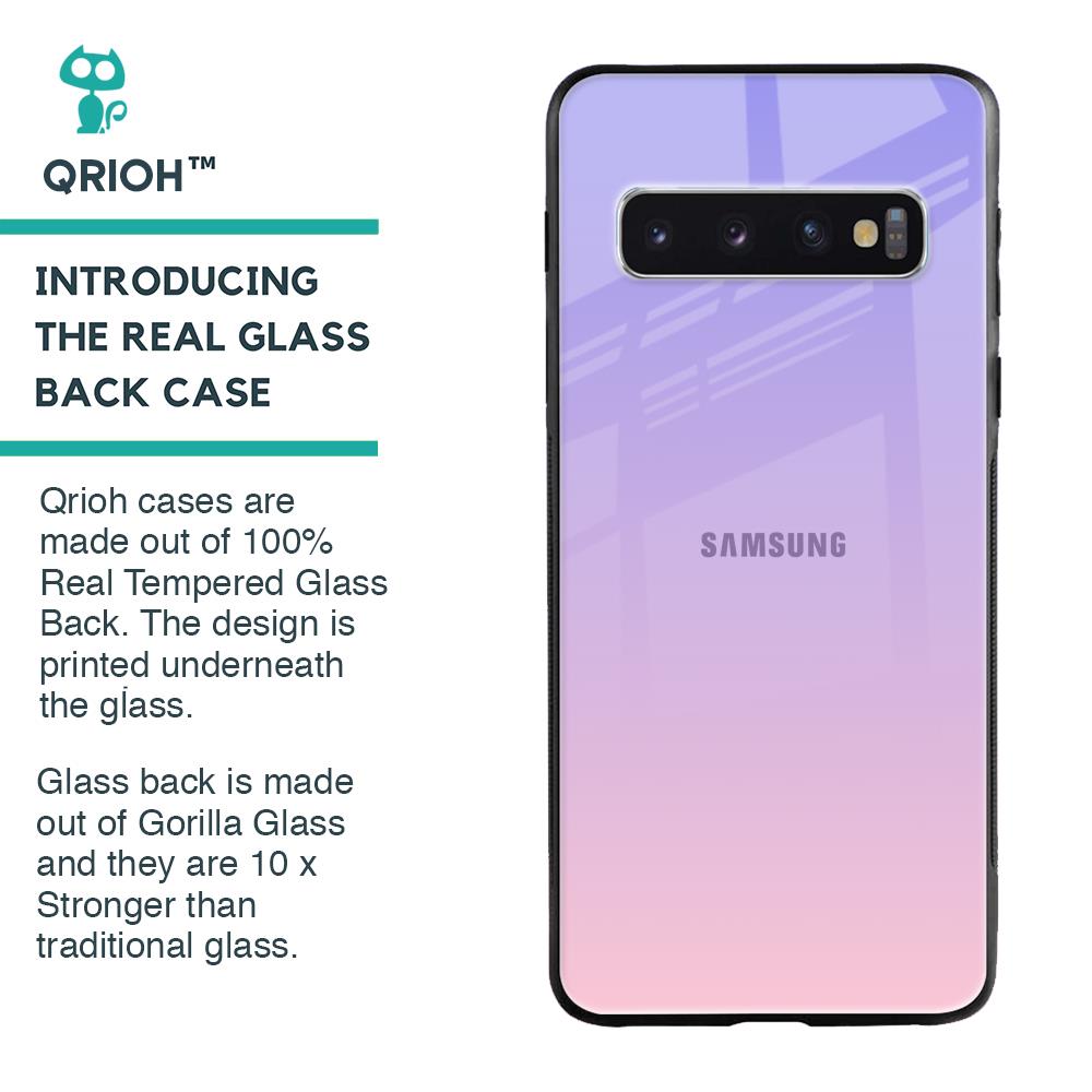 Lavender Gradient Glass Case for Samsung Galaxy S10 Plus