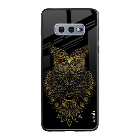 Golden Owl Samsung Galaxy S10e Glass Cases & Covers Online