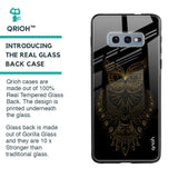 Golden Owl Glass Case for Samsung Galaxy S10e