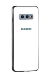 Arctic White Glass Case for Samsung Galaxy S10e