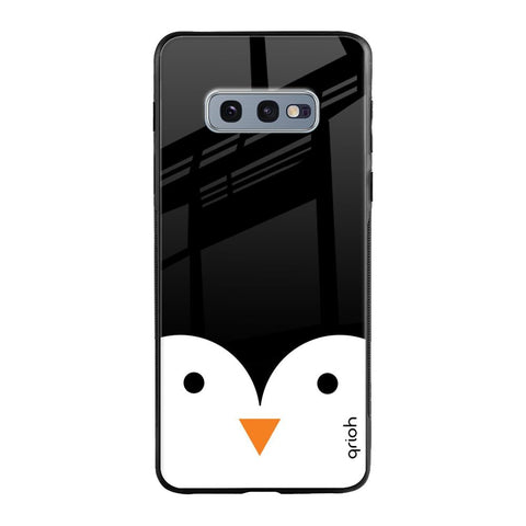 Cute Penguin Samsung Galaxy S10e Glass Cases & Covers Online