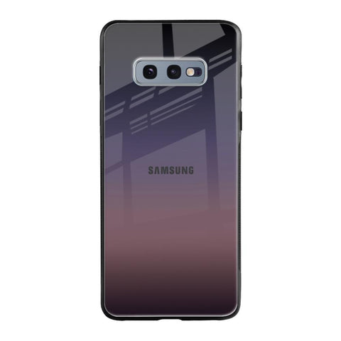 Grey Ombre Samsung Galaxy S10E Glass Back Cover Online