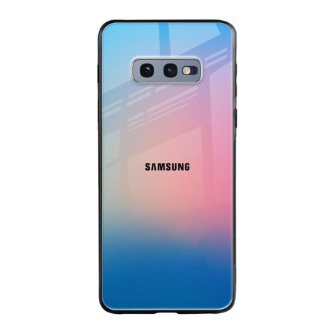 Blue & Pink Ombre Samsung Galaxy S10E Glass Back Cover Online