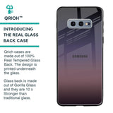 Grey Ombre Glass Case for Samsung Galaxy S10E
