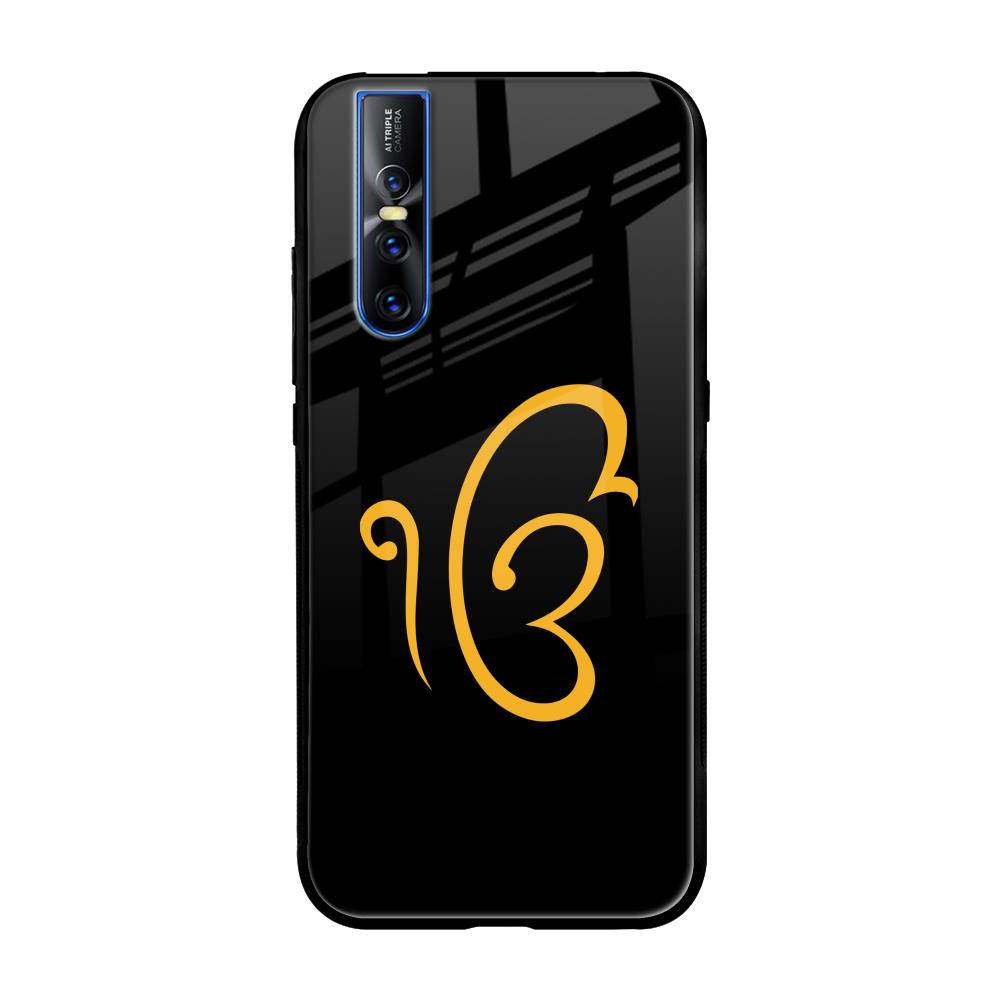 Luxury Fashion Initial Vivo V15 Pro Glass Back Cover Online