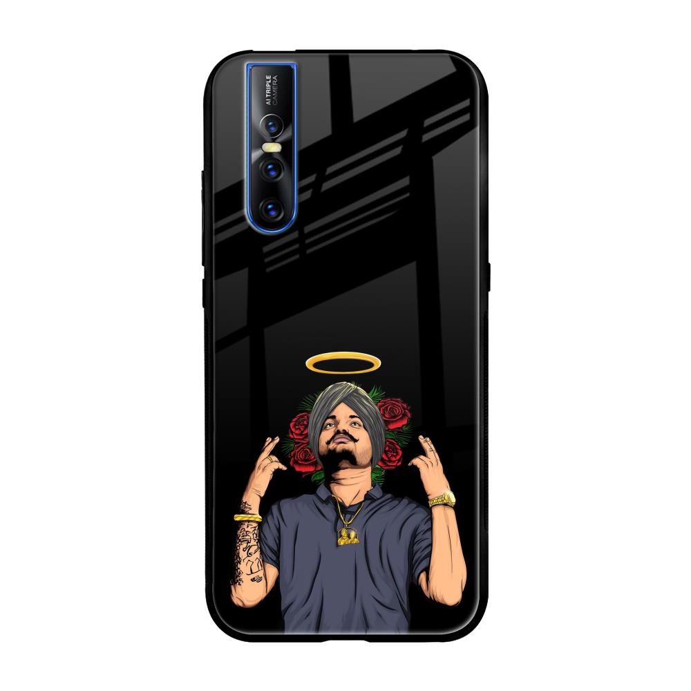 Punjabi Singer Poster Vivo V15 Pro Glass Back Cover Online