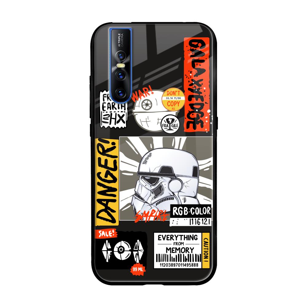Galaxy Edge Vivo V15 Pro Glass Back Cover Online