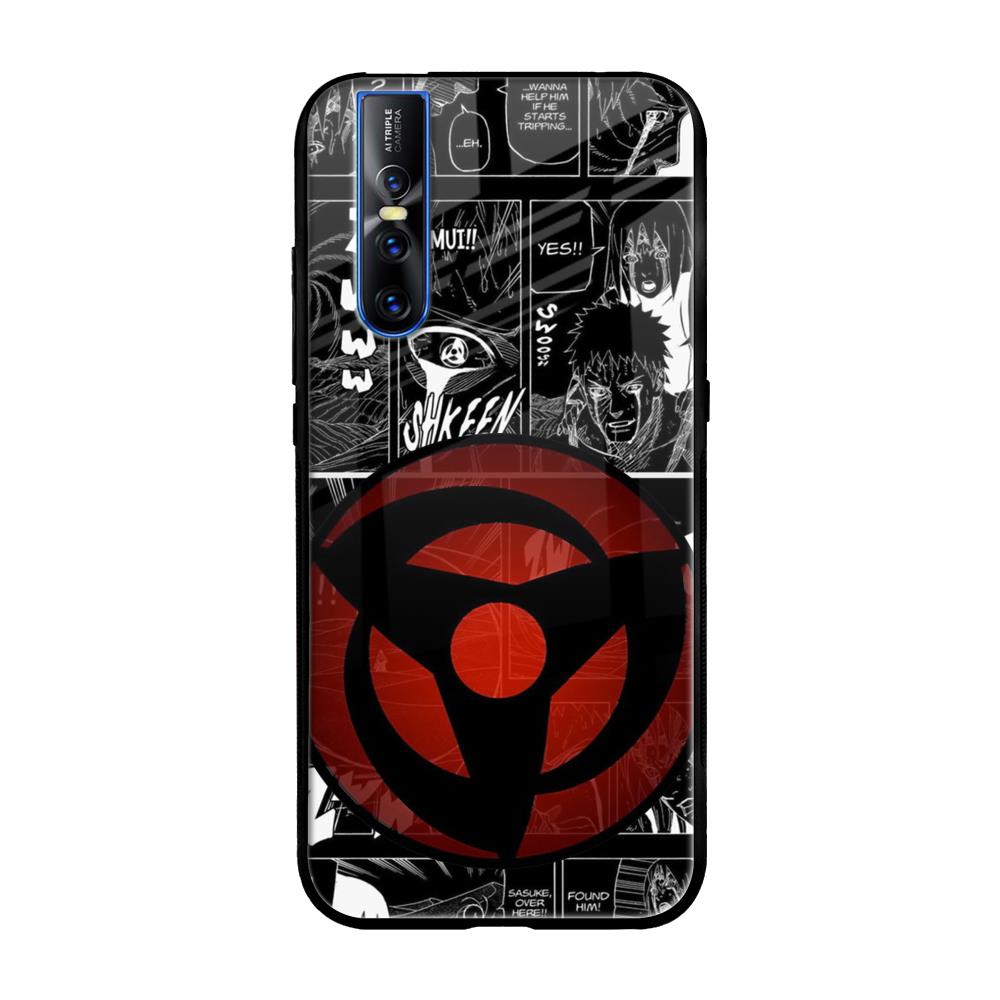 Sharingan Vivo V15 Pro Glass Back Cover Online