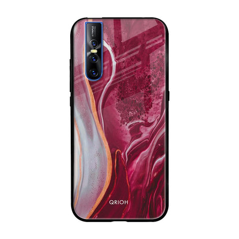 Crimson Ruby Vivo V15 Pro Glass Cases & Covers Online