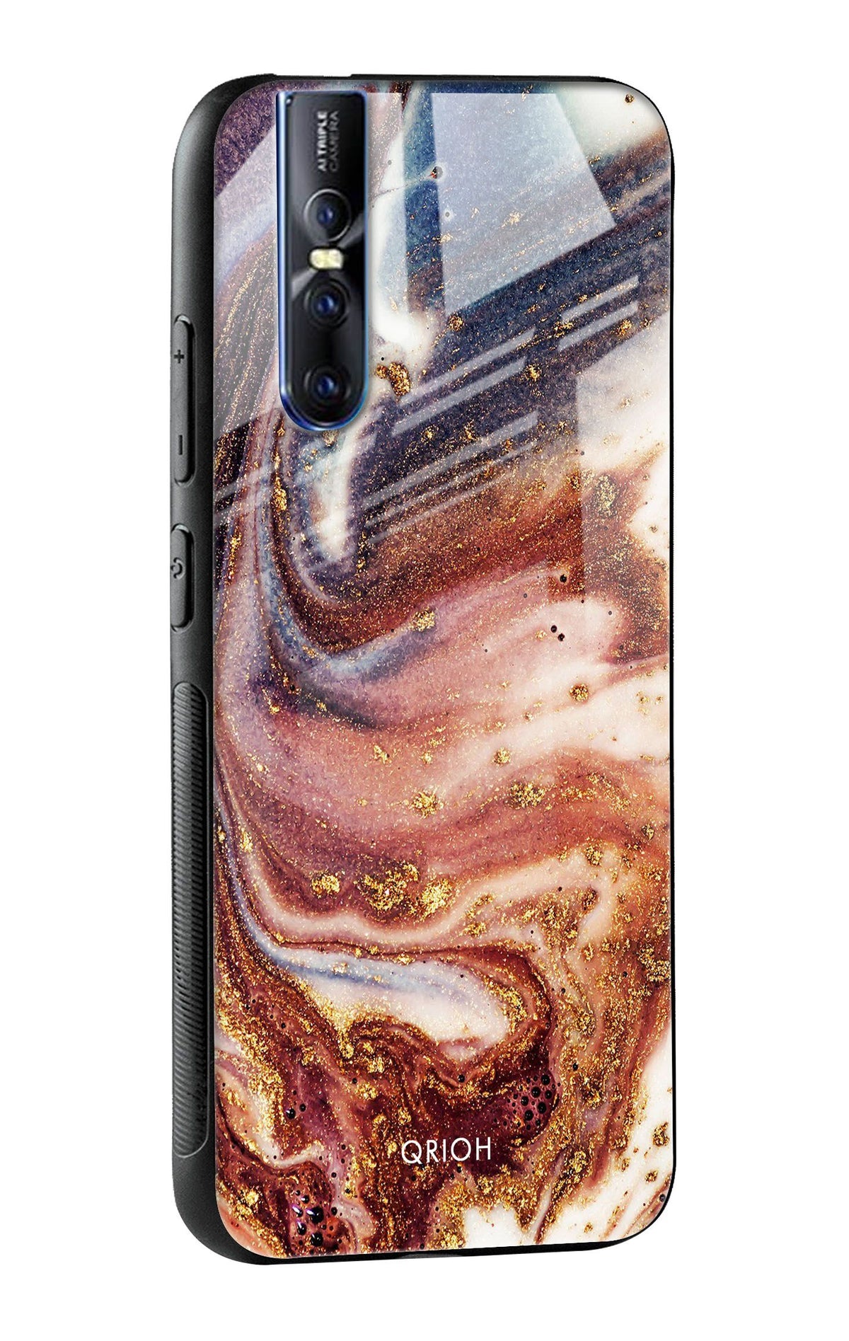 Exceptional Texture Glass Case for Vivo V15 Pro