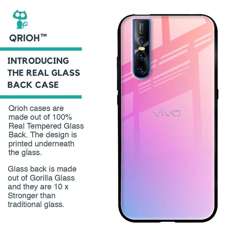 Dusky Iris Glass case for Vivo V15 Pro