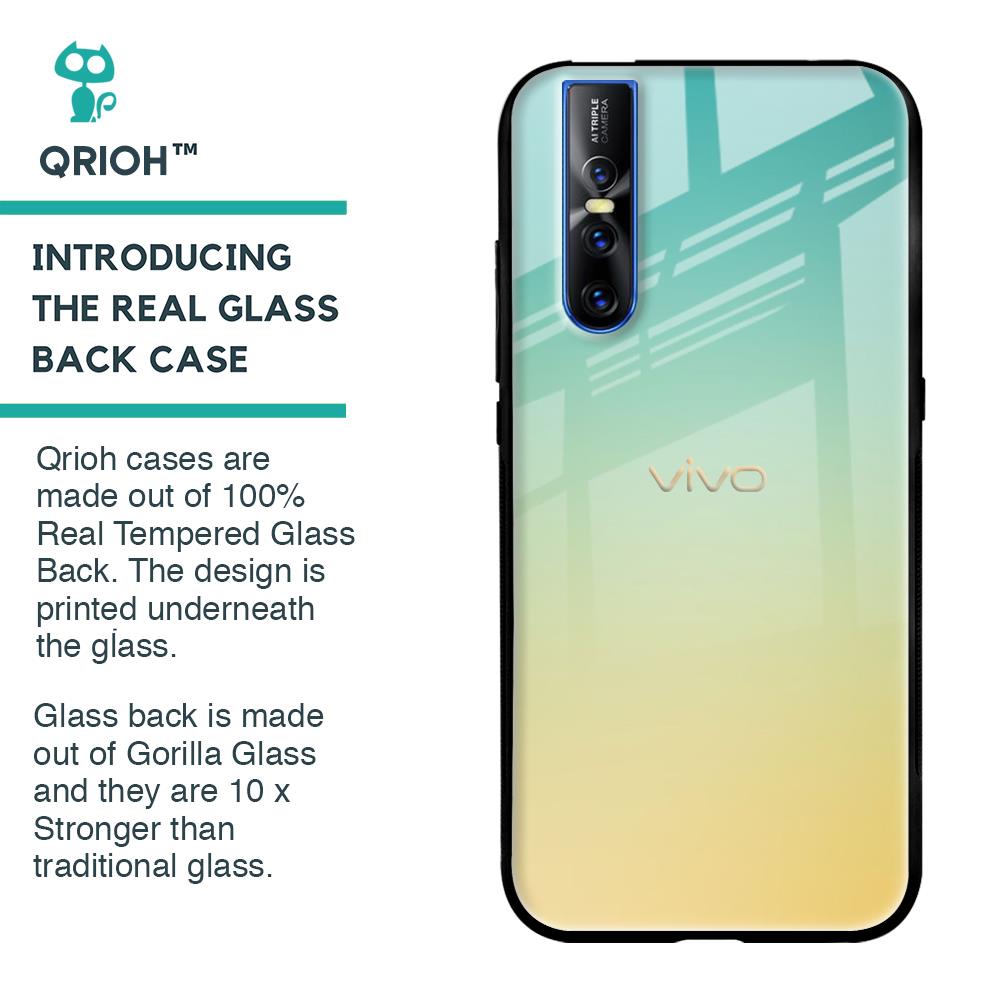 Cool Breeze Glass case for Vivo V15 Pro