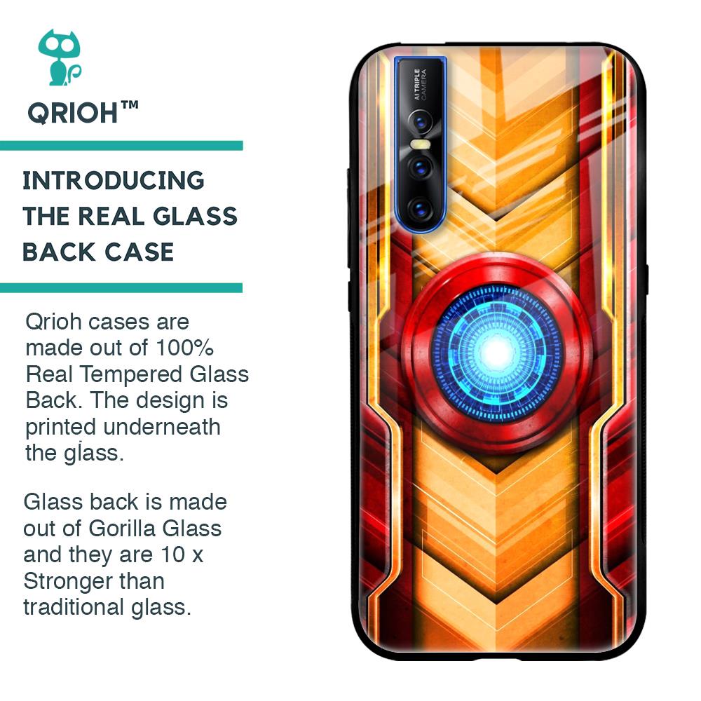 Arc Reactor Glass Case for Vivo V15 Pro