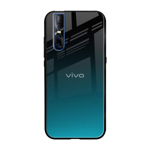 Ultramarine Vivo V15 Pro Glass Back Cover Online