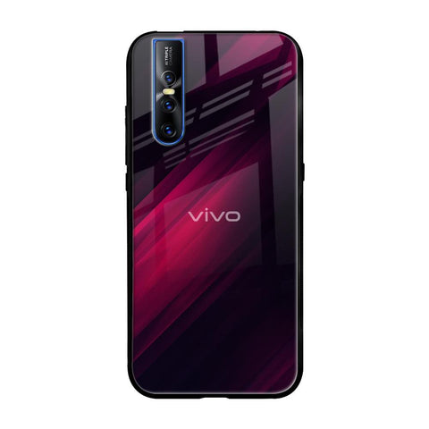 Razor Black Vivo V15 Pro Glass Back Cover Online